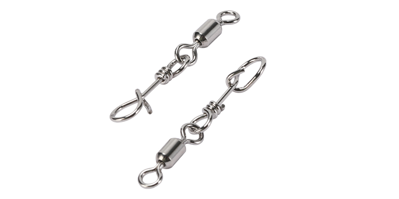 POWER ROLLING SWIVEL WITH FAST SNAP